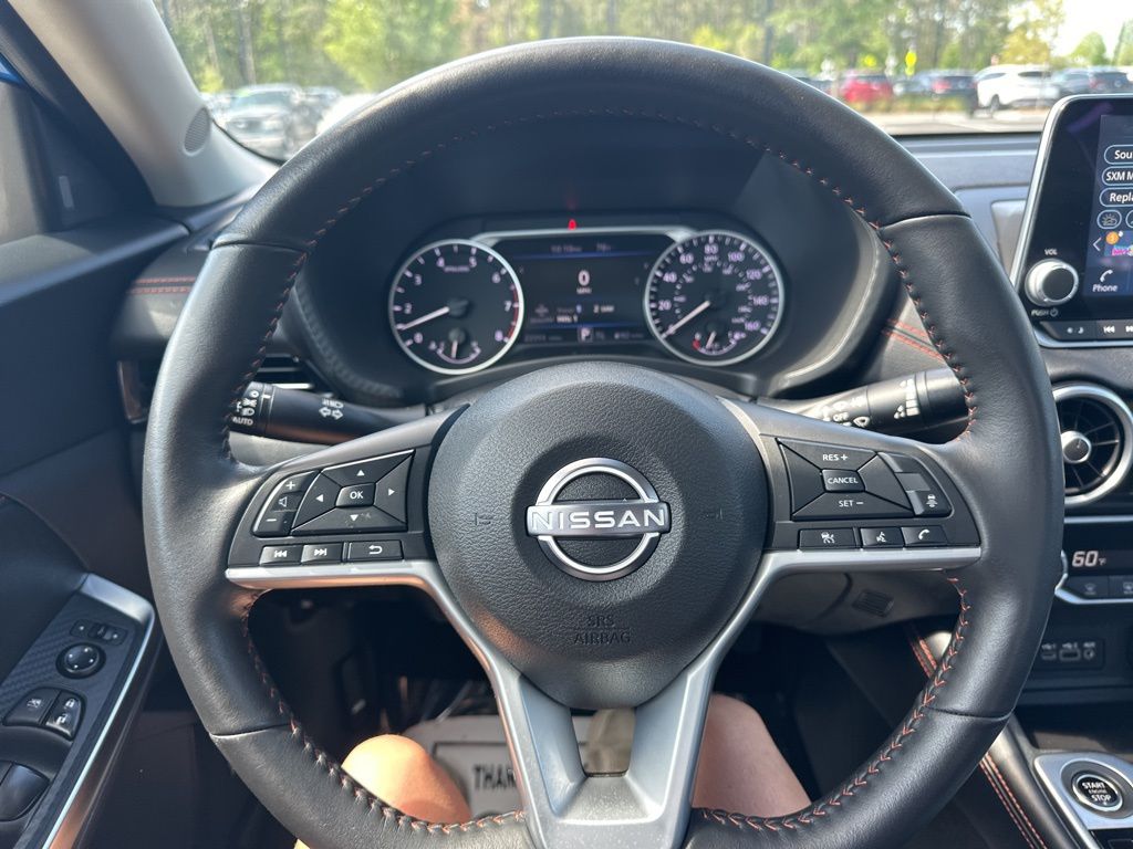 2024 Electric Blue Metallic Nissan Sentra SR FWD Sedan