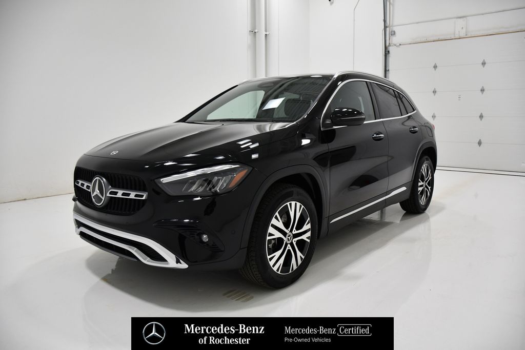 Black 2025 Mercedes-Benz GLA 250 4MATIC SUV / Crossover All-Wheel Drive 8-Speed Dual Clutch