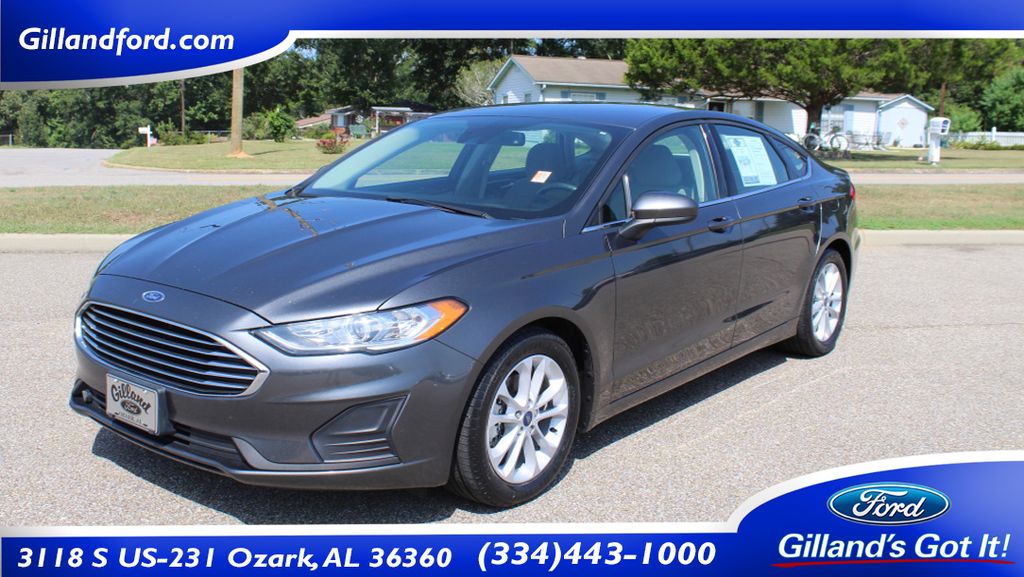 Gray (Magnetic) 2020 Ford Fusion Sedan Front-Wheel Drive 6-Speed Automatic