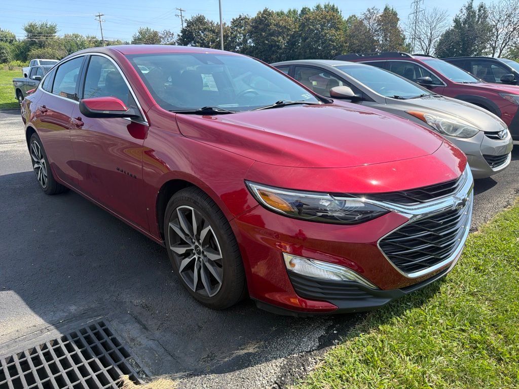 Radiant Red Tintcoat 2023 Chevrolet Malibu Sedan Front-Wheel Drive Continuously Variable Transmission