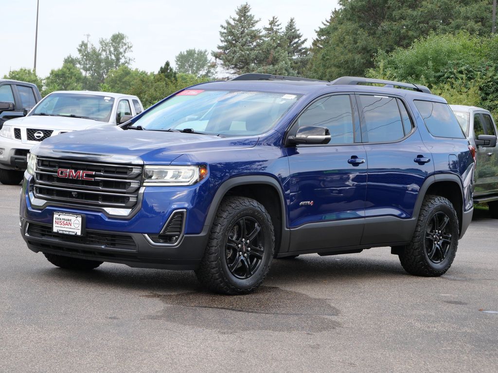 Ultra Blue Metallic 2023 GMC Acadia SUV / Crossover Four-Wheel Drive 9-Speed Automatic