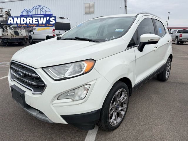 Diamond White 2019 Ford EcoSport Titanium FWD SUV / Crossover Front-Wheel Drive 6-Speed Automatic