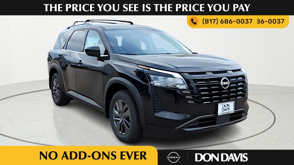 Super Black 2026 Nissan Pathfinder SUV / Crossover Front-Wheel Drive 9-Speed Automatic