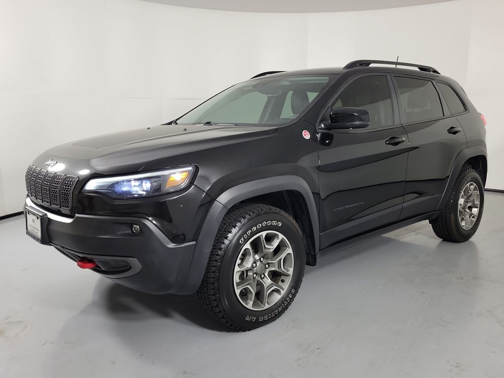 2022 Jeep Cherokee Trailhawk Black at Classic Elite Chevrolet Sugar Land
