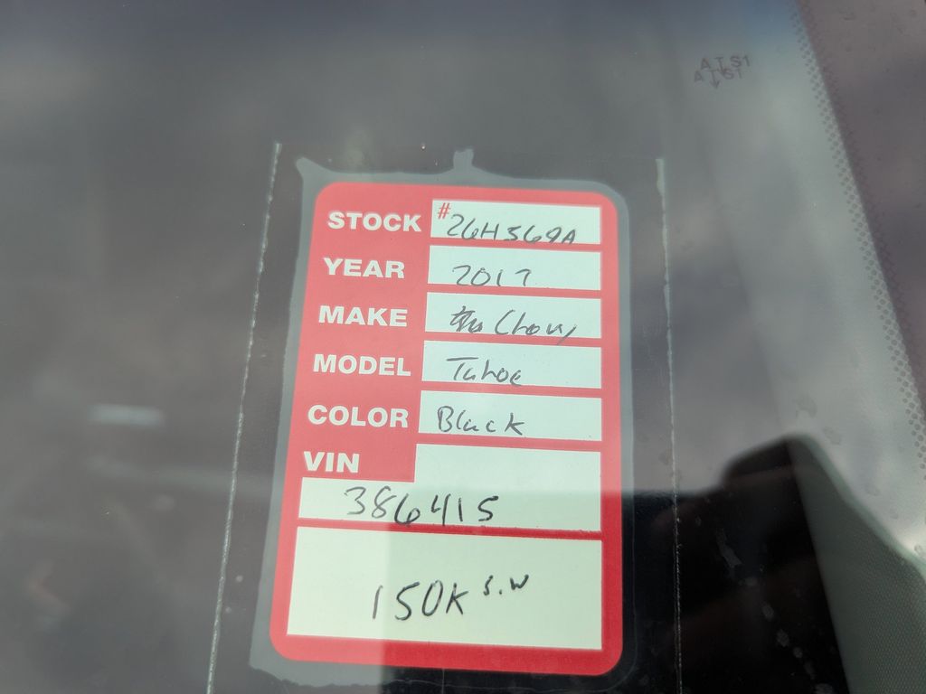 used 2017 Chevrolet Tahoe car, priced at $19,991