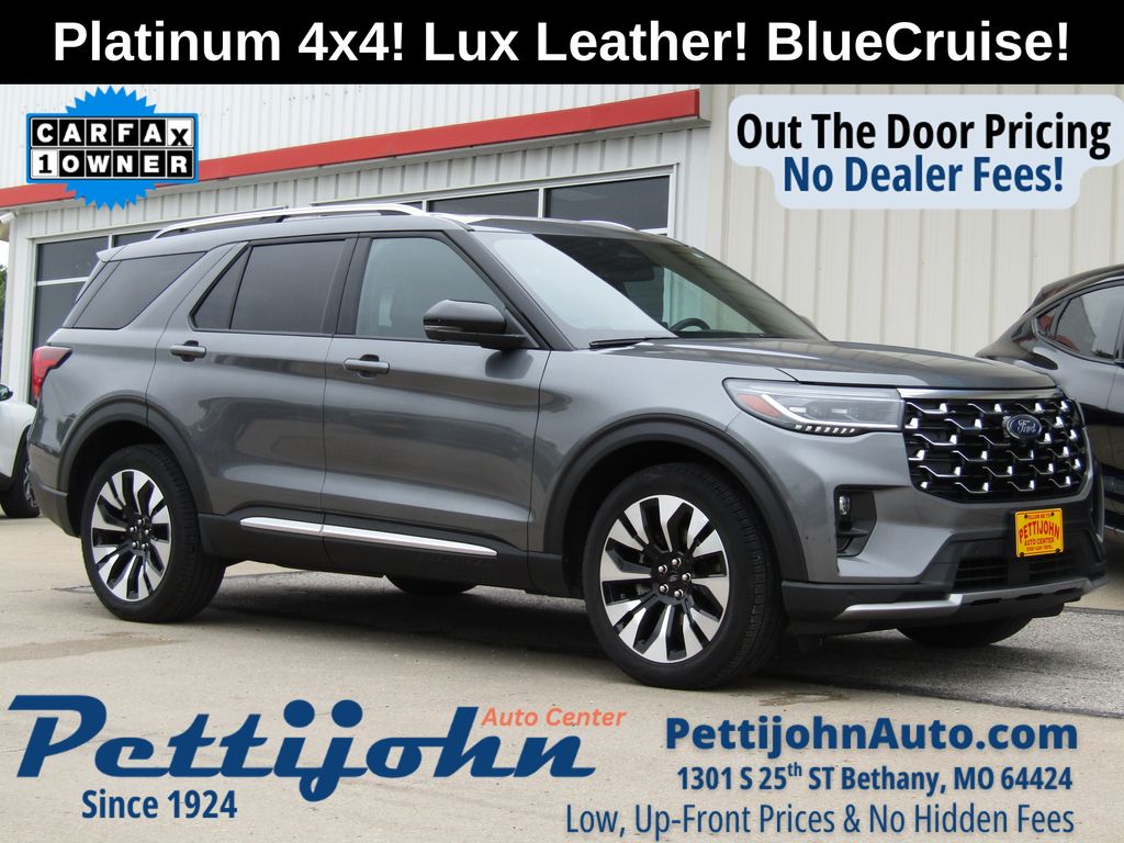 Gray Metallic 2025 Ford Explorer SUV / Crossover All-Wheel Drive Automatic