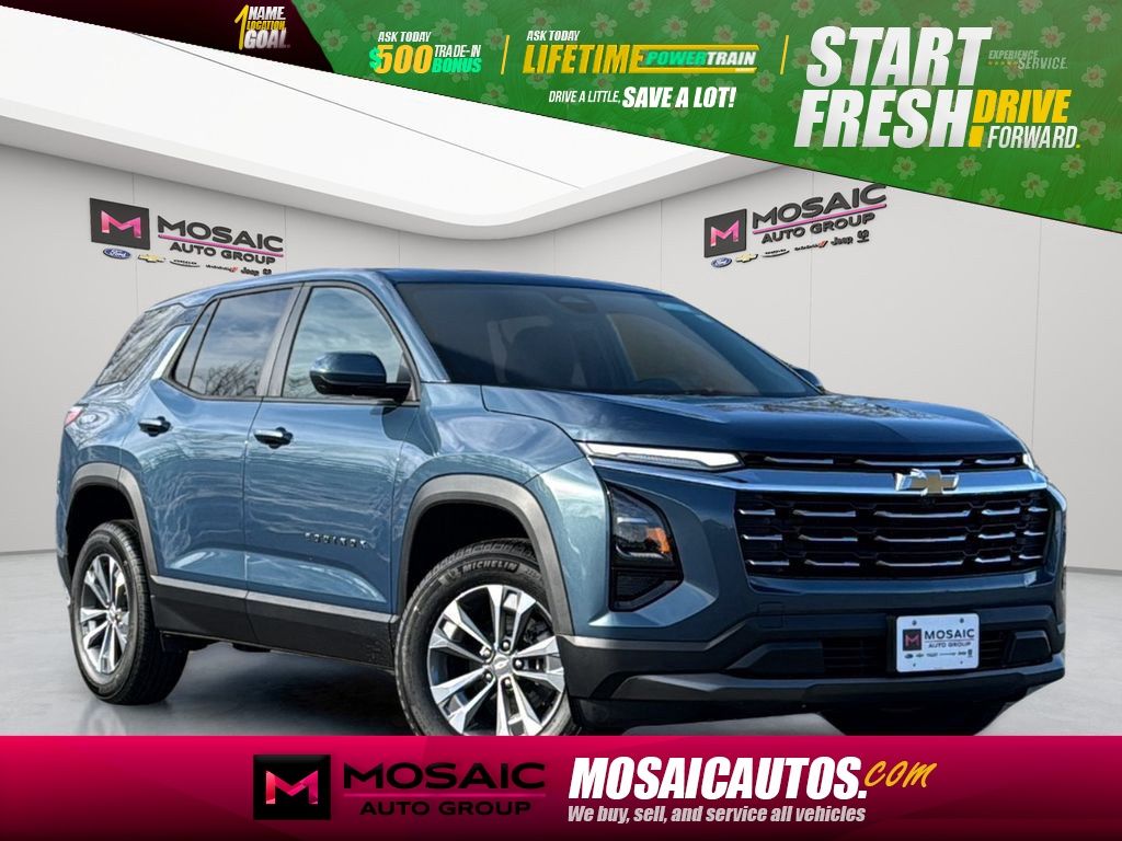 Lakeshore Blue Metallic 2026 Chevrolet Equinox LT AWD SUV / Crossover Four-Wheel Drive 8-Speed Automatic