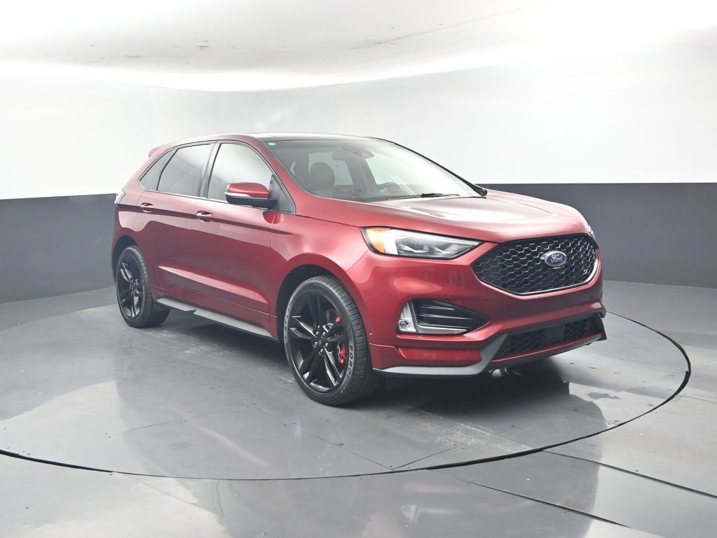Ruby Red Metallic Tinted Clearcoat 2019 Ford Edge ST AWD SUV / Crossover All-Wheel Drive 8-Speed Automatic