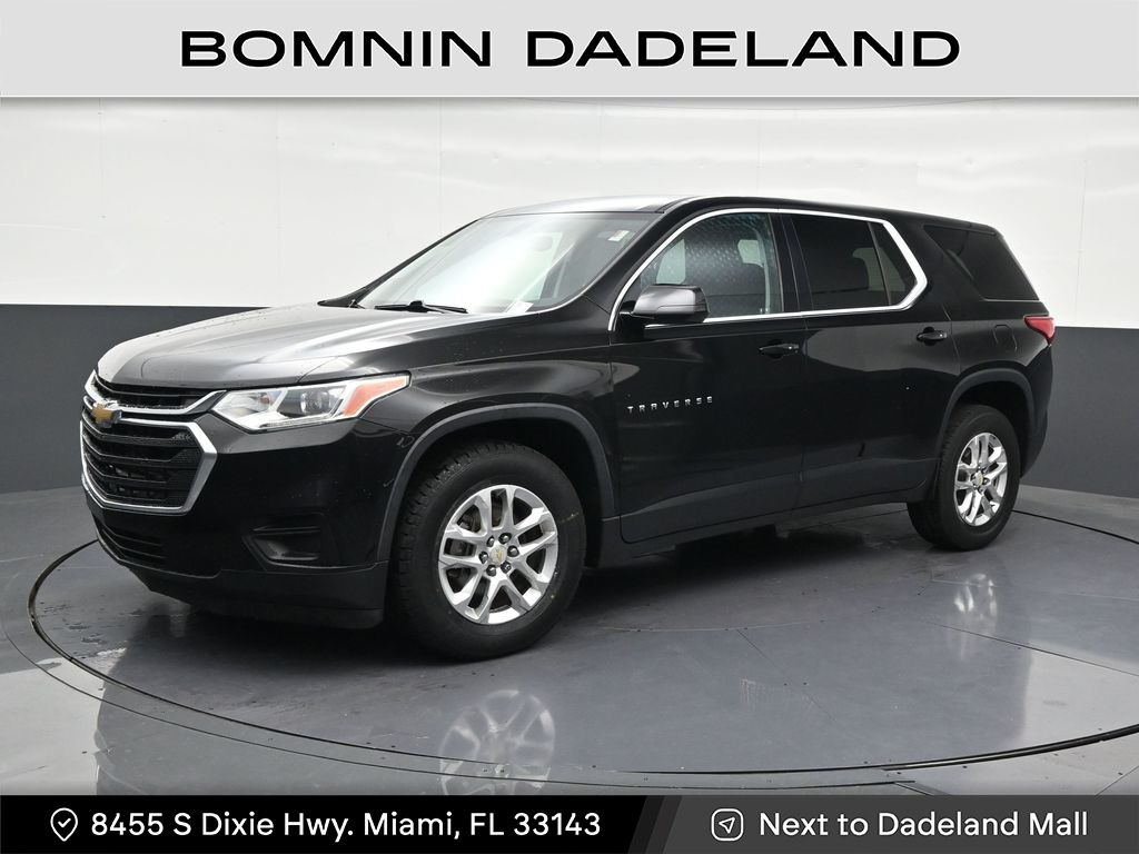 Mosaic Black Metallic 2019 Chevrolet Traverse LS FWD SUV / Crossover Front-Wheel Drive 9-Speed Automatic