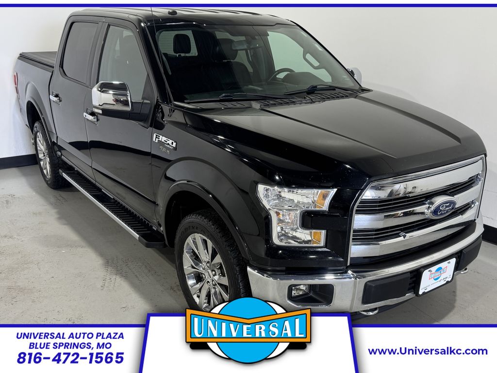 Shadow Black 2017 Ford F-150 Pickup Truck Four-Wheel Drive 6-Speed Automatic