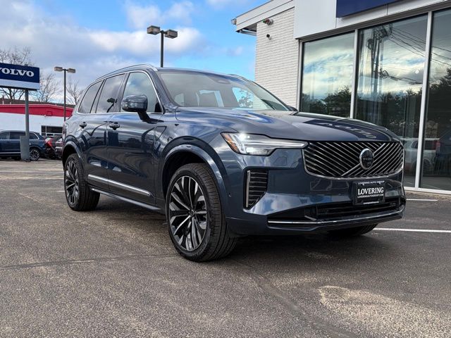 Blue 2025 Volvo XC90 B6 Plus Bright Theme 7-Passenger AWD SUV / Crossover All-Wheel Drive Automatic