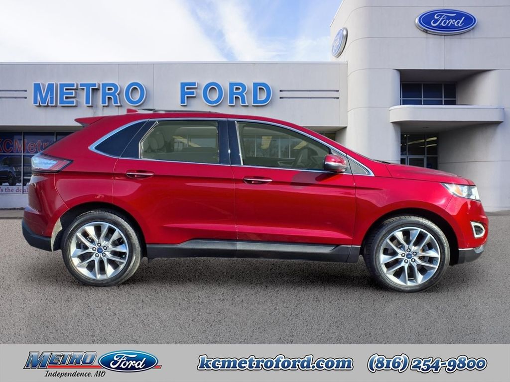 Certified 2018 Ford Edge Titanium with VIN 2FMPK4K81JBB72584 for sale in Kansas City