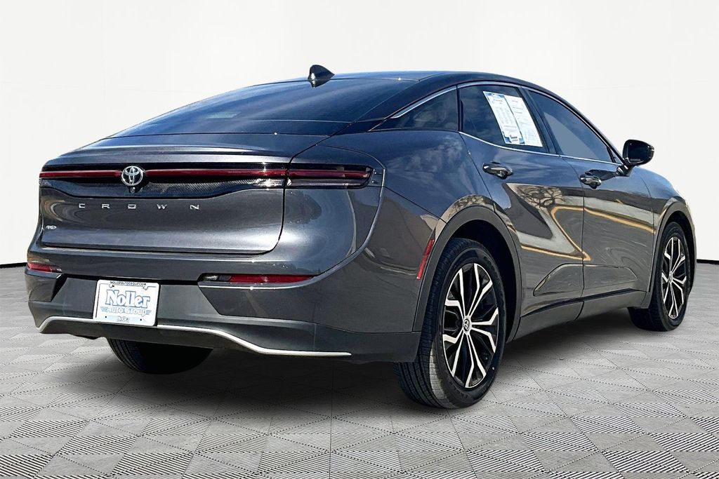 Magnetic Gray Metallic 2023 Toyota Crown XLE AWD Sedan All-Wheel Drive Continuously Variable Transmission