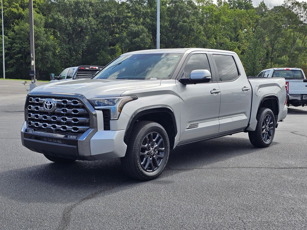 Celestial Silver Metallic 2025 Toyota Tundra Pickup Truck Four-Wheel Drive Automatic