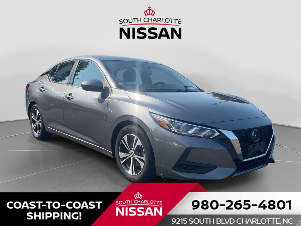 Gray (Gun Metallic) 2023 Nissan Sentra Sedan Front-Wheel Drive Continuously Variable Transmission