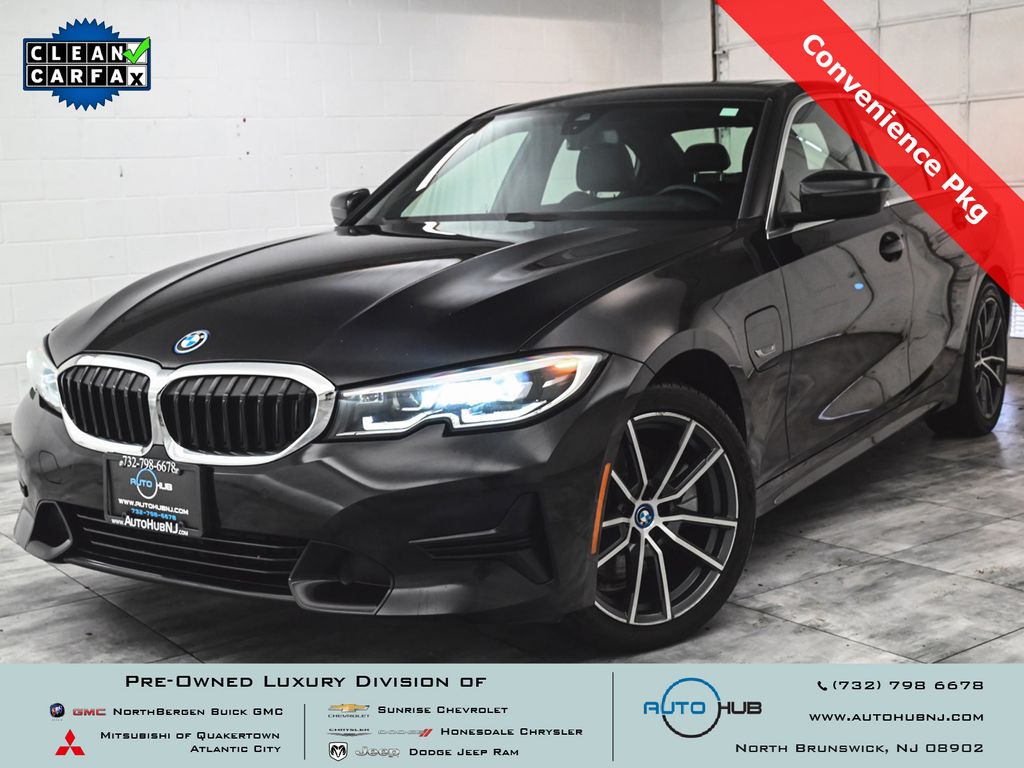 Black Sapphire Metallic 2022 BMW 3 Series 330e xDrive Hybrid Plug-in AWD Sedan All-Wheel Drive 8-Speed Automatic
