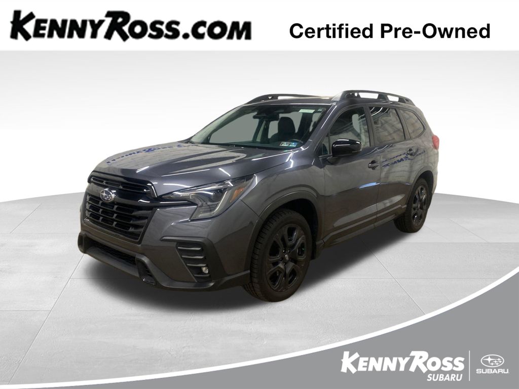 Magnetite Gray Metallic 2024 Subaru Ascent Onyx Edition AWD SUV / Crossover All-Wheel Drive Continuously Variable Transmission