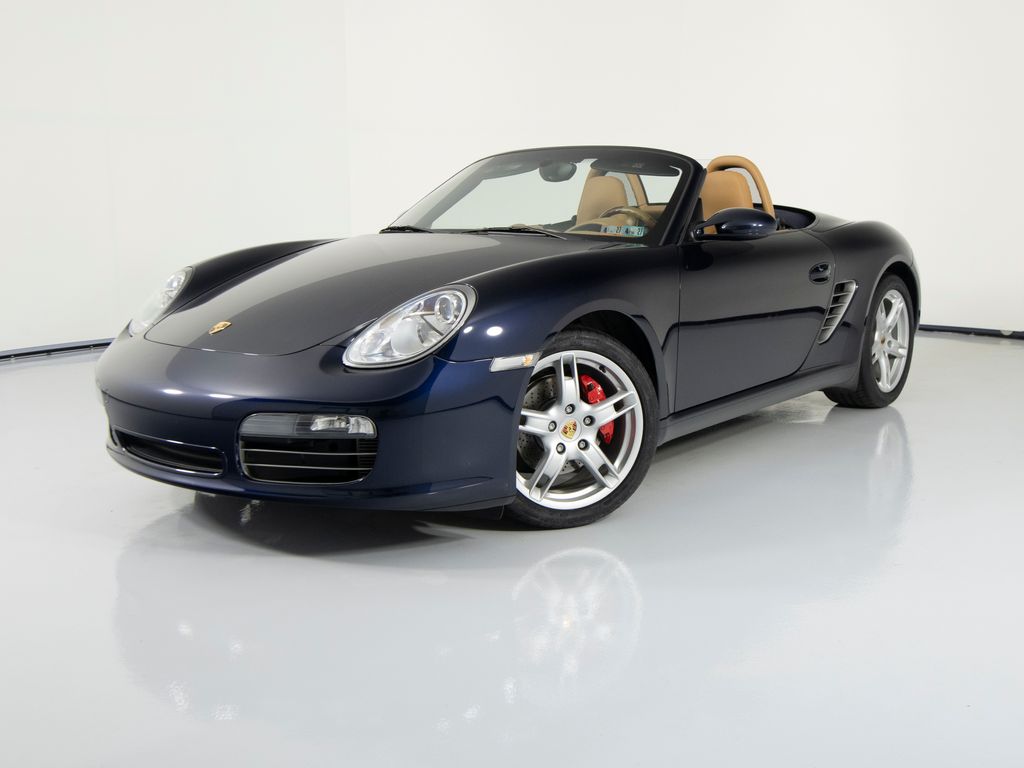 Midnight Blue Metallic 2006 Porsche Boxster S Convertible Rear-Wheel Drive 6-Speed Manual Overdrive