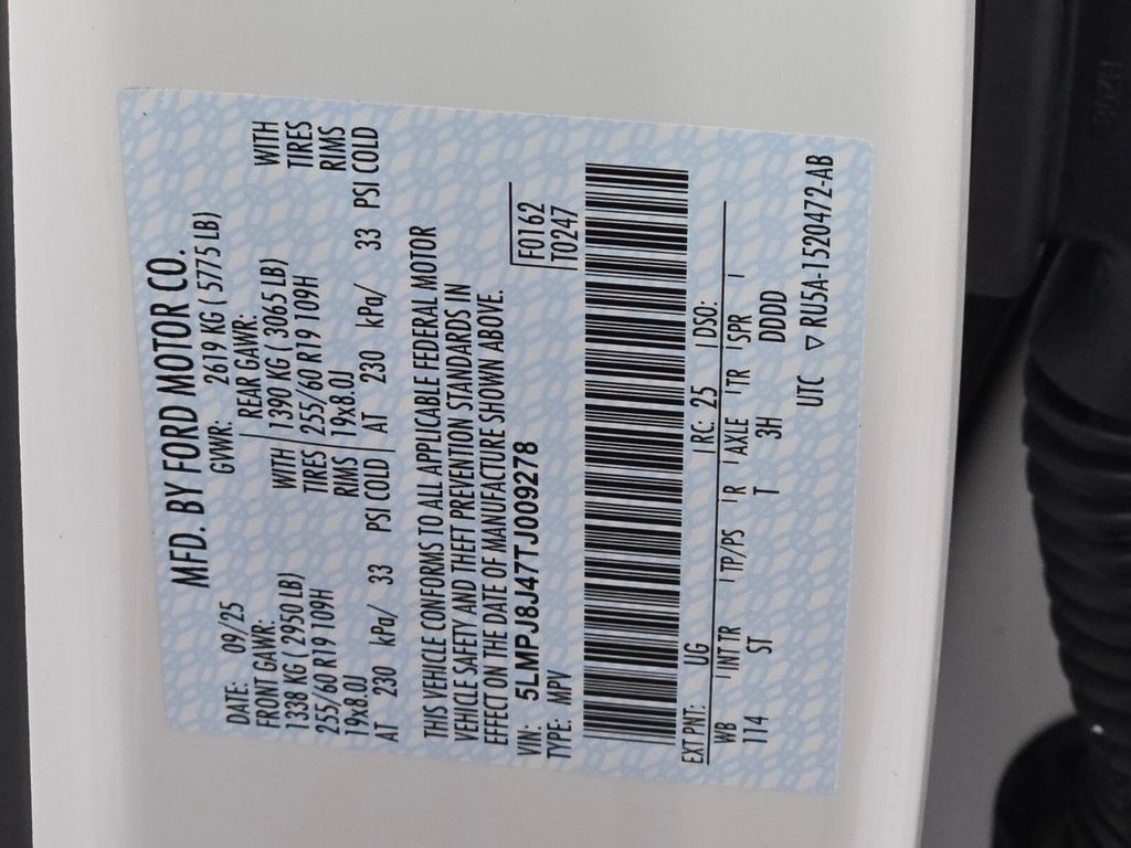 new 2026 Lincoln Nautilus car, priced at $61,670