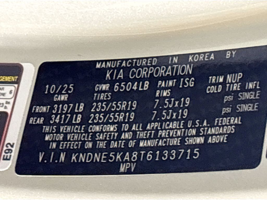 2026 Kia Carnival Hybrid SX