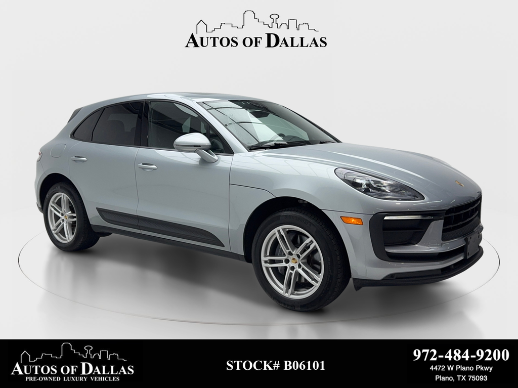 Silver 2022 Porsche Macan SUV / Crossover All-Wheel Drive 7-Speed Automatic