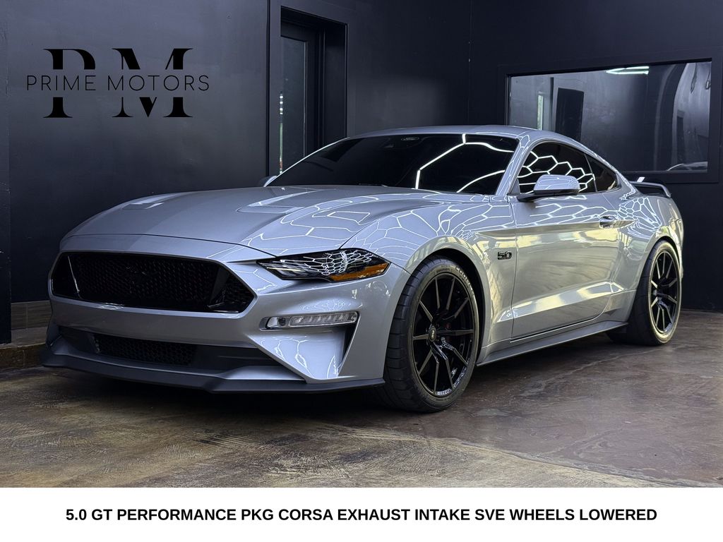 Silver Metallic 2022 Ford Mustang Coupe Rear-Wheel Drive 6-Speed Manual