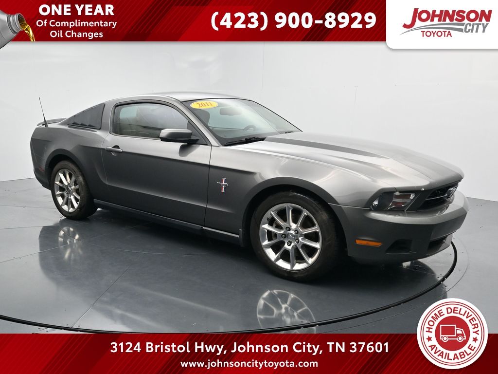 Sterling Gray Metallic 2011 Ford Mustang Coupe Rear-Wheel Drive 6-Speed Automatic