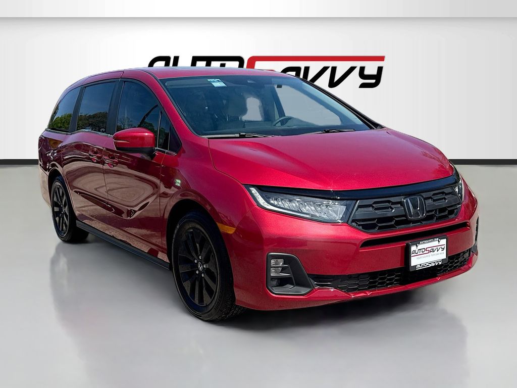 2025 Honda Odyssey EX-L Red at Shottenkirk Kia Fort Bend