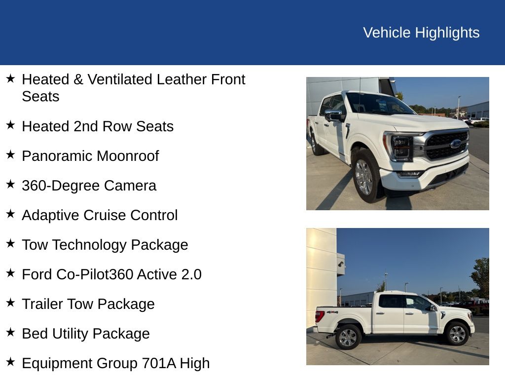 2022 Ford F-150 Platinum