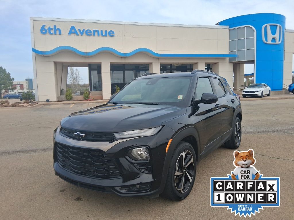 Mosaic Black Metallic 2021 Chevrolet Trailblazer RS FWD SUV / Crossover Front-Wheel Drive Continuously Variable Transmission