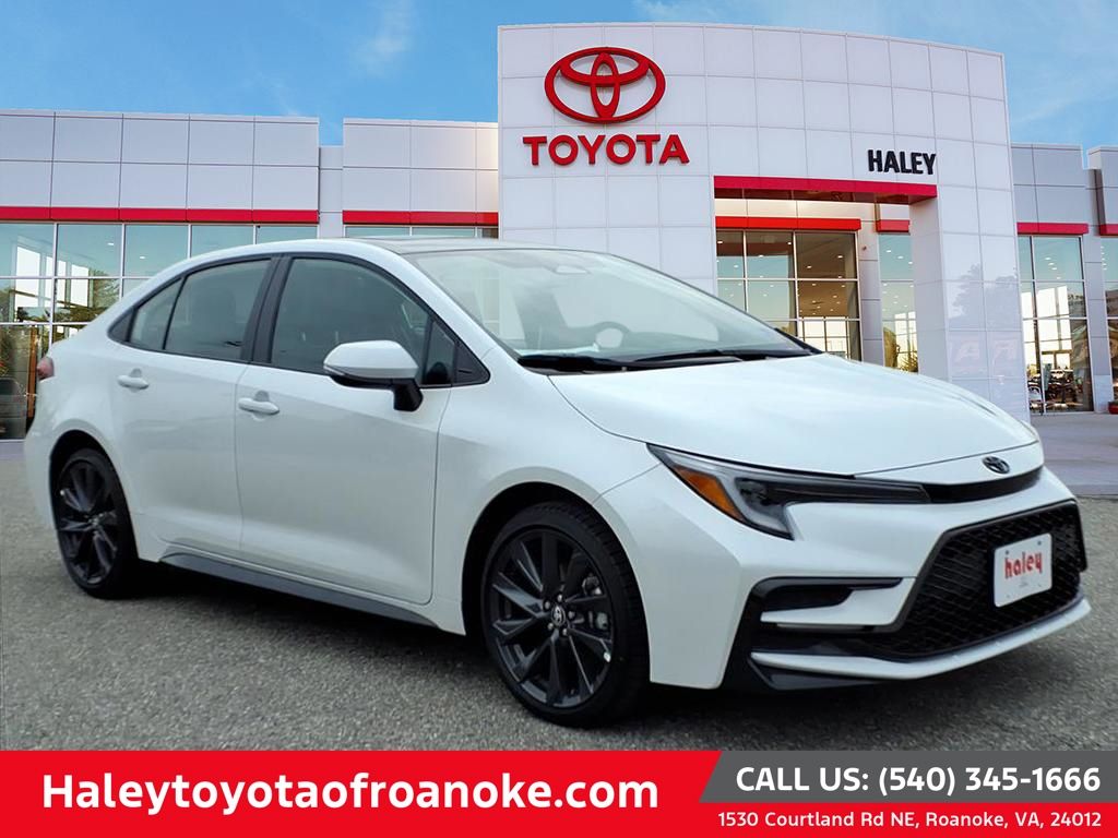 Midnight Black Metallic 2026 Toyota Corolla Sedan Front-Wheel Drive Continuously Variable Transmission
