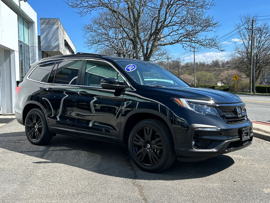 Crystal Black Pearl 2021 Honda Pilot SE AWD SUV / Crossover All-Wheel Drive 9-Speed Automatic
