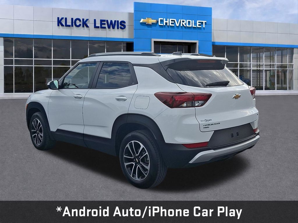 2025 Chevrolet TrailBlazer LT White at Klick Lewis Buick Chevrolet