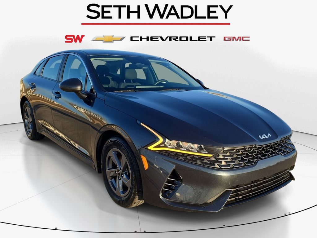 Gravity Gray 2023 Kia K5 LXS FWD Sedan Front-Wheel Drive 8-Speed Automatic