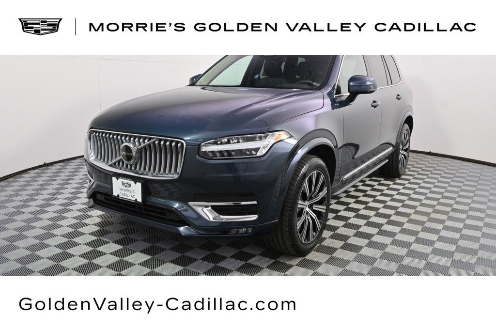 Denim Blue Metallic 2024 Volvo XC90 B6 Plus Bright Theme 7-Passenger AWD SUV / Crossover All-Wheel Drive Automatic
