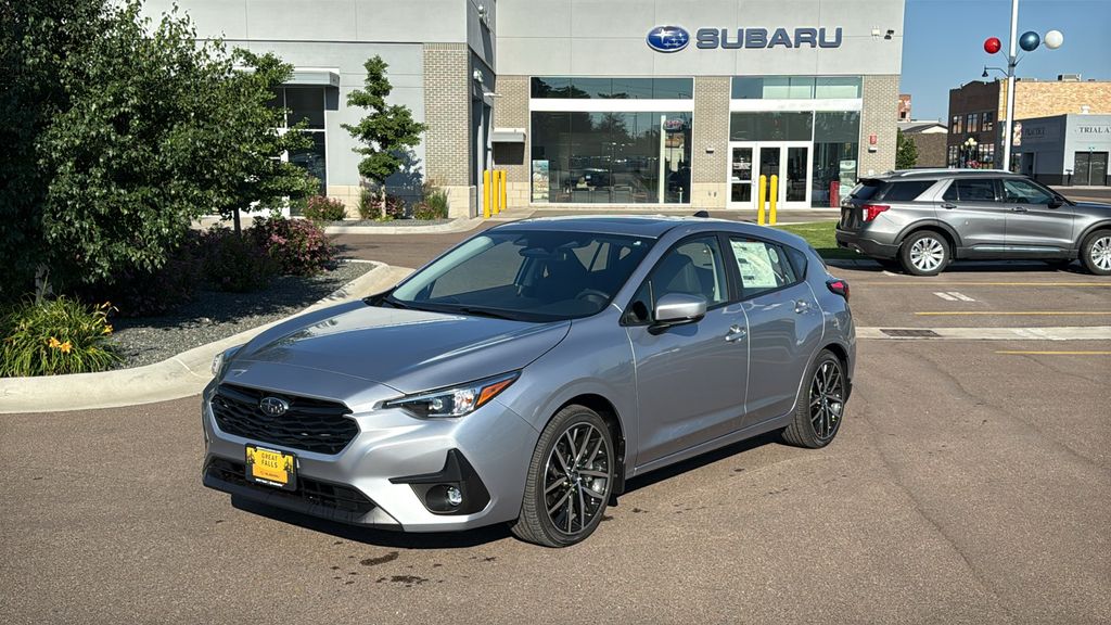 Ice Silver Metallic 2026 Subaru Impreza Wagon All-Wheel Drive Continuously Variable Transmission