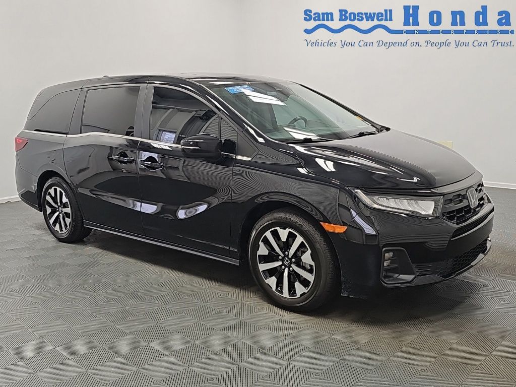 Crystal Black Pearl 2025 Honda Odyssey Minivan Front-Wheel Drive Automatic