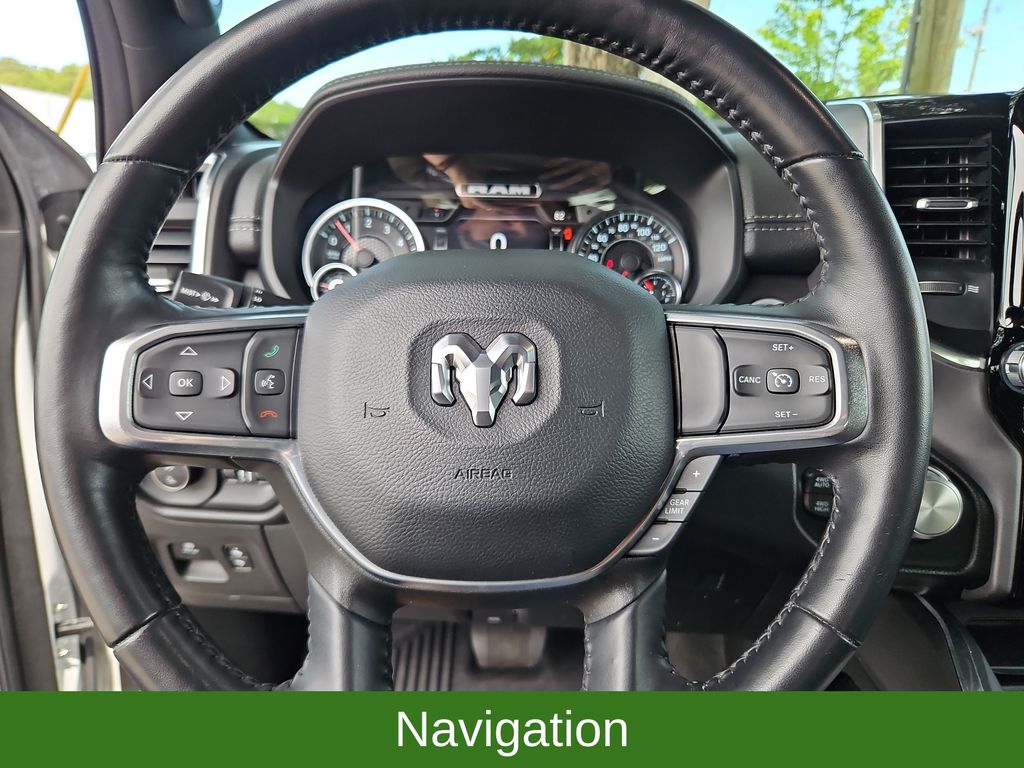 2022 Ram 1500 Laramie 4x4 Crew Cab HEMI 5.7L V8 w/ Nav White at Bob Mills Chevrolet