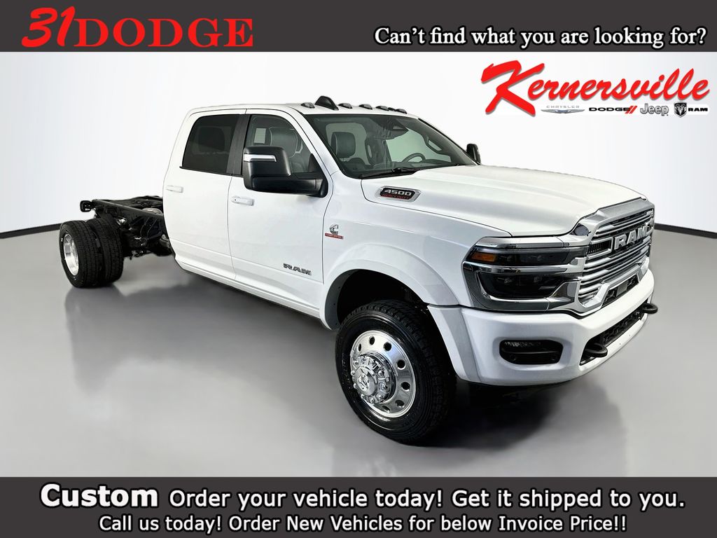 Bright White Clearcoat 2026 RAM 4500 Chassis Pickup Truck  Automatic