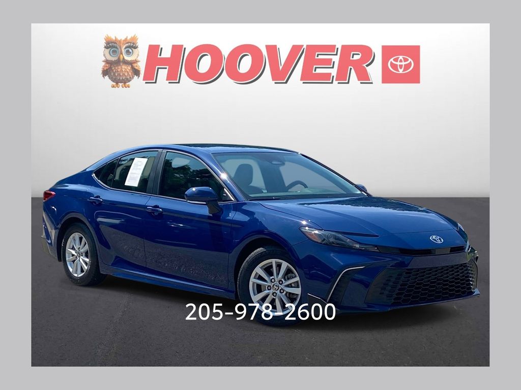 Reservoir Blue 2025 Toyota Camry Sedan Front-Wheel Drive Continuously Variable Transmission