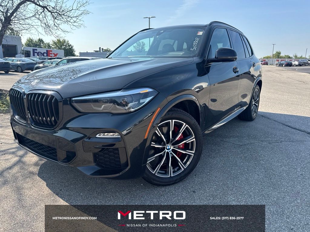 Black Sapphire Metallic 2021 BMW X5 SUV / Crossover All-Wheel Drive 8-Speed Automatic