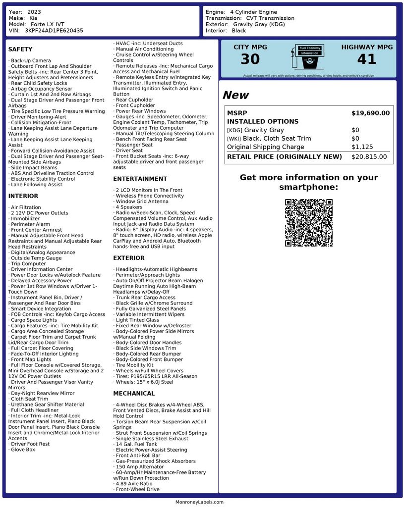 Thumbnail: 2023 Kia Forte - 21