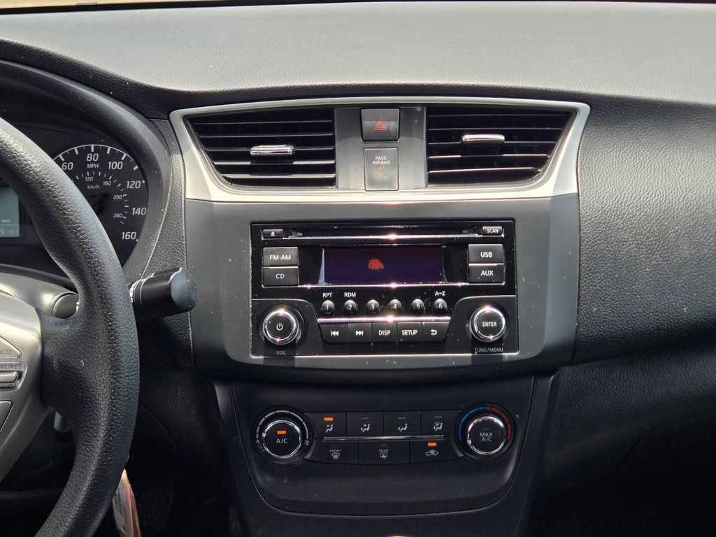 2017 Nissan Sentra S Blue at Durrett Motor Company