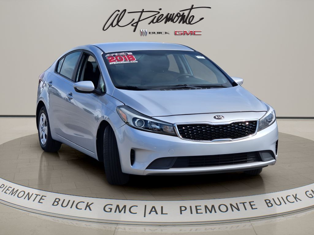 Silky Silver 2018 Kia Forte LX Sedan Front-Wheel Drive 6-Speed Automatic