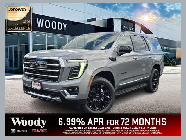 Sterling Metallic 2026 GMC Yukon SUV / Crossover Four-Wheel Drive