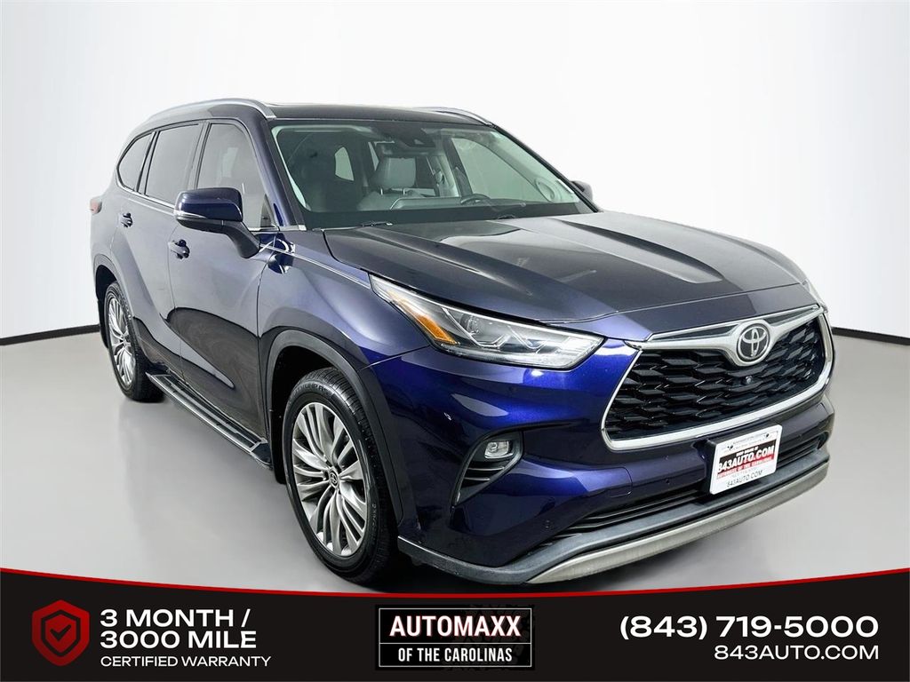 Gray 2021 Toyota Highlander SUV / Crossover All-Wheel Drive 8-Speed Automatic