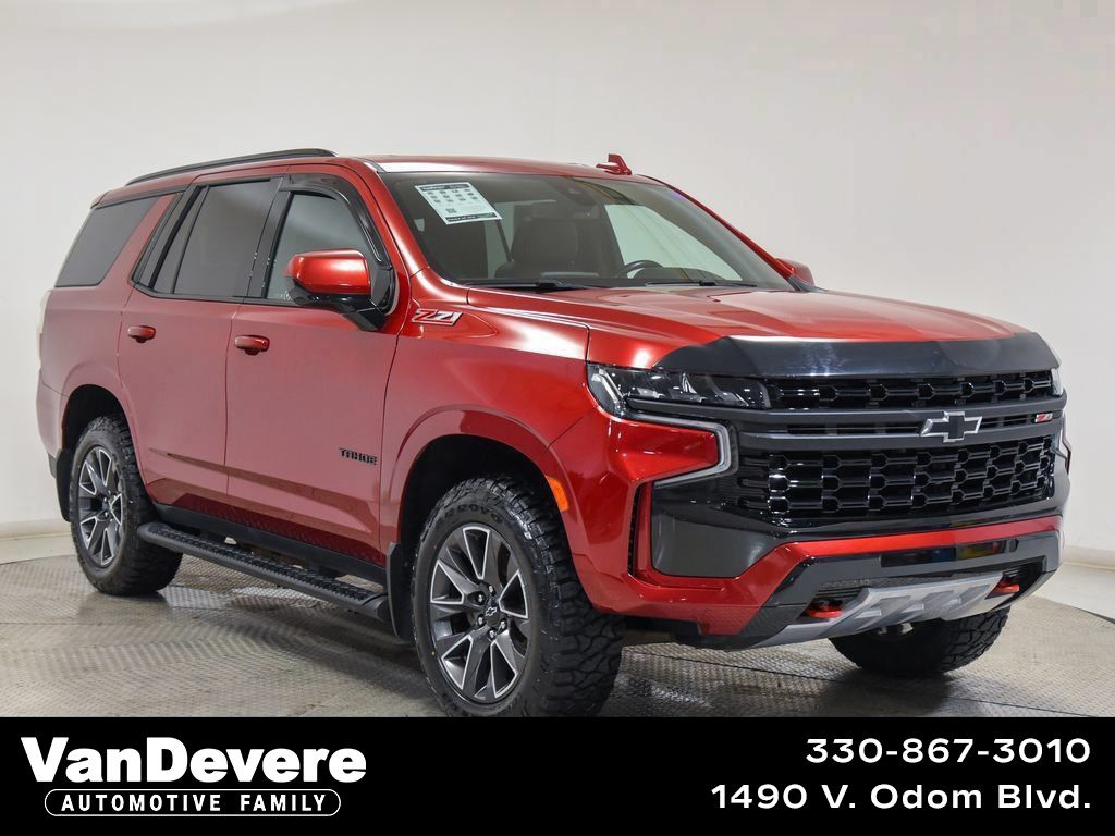 Cherry Red Tintcoat 2021 Chevrolet Tahoe SUV / Crossover Four-Wheel Drive 