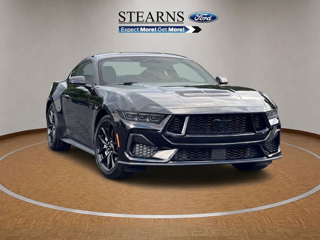 Shadow Black 2026 Ford Mustang Coupe Rear-Wheel Drive Automatic