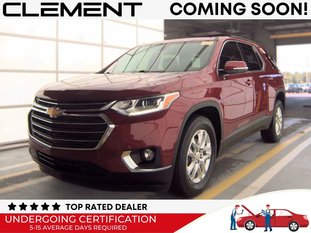 Cajun Red Tintcoat 2020 Chevrolet Traverse SUV / Crossover Front-Wheel Drive 9-Speed Automatic