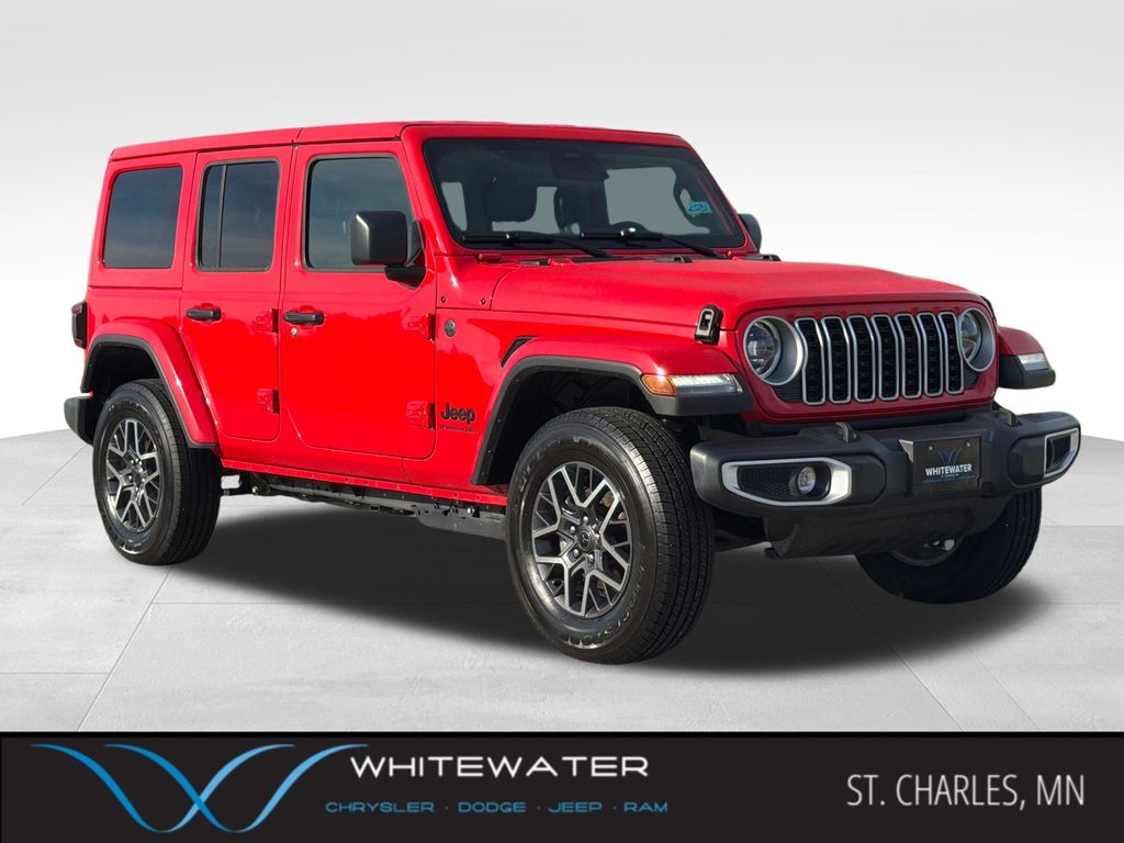 Firecracker Red Clearcoat 2026 Jeep Wrangler SUV / Crossover Four-Wheel Drive 8-Speed Automatic